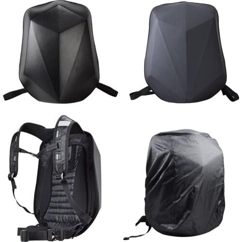 Motorcycle Backpack Motorsports Track Riding Outdoor Sports Locomotive Shoulder Knight Travel Hard Shell Bag Bright Matte 36-55L