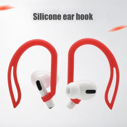 Protective Earhooks Holder Secure Fit Hooks for Airpod s Wireless Earphone Accessories Silicone Sports Anti-lost Ear Hook