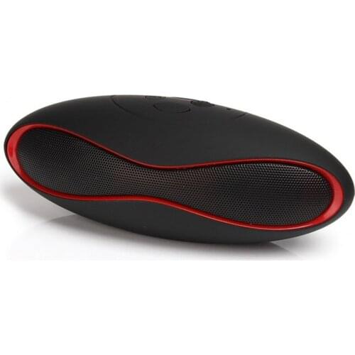 1pc X6u Small Football Exquisite X6 Speaker Mini Card Wireless Audio Outdoor Call Type Speaker Random Color