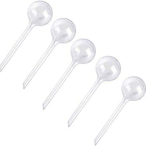 AF89 5 Pcs Automatic Watering Device Globes Vacation Houseplant Plant Pot Bulbs Garden Waterer Flower Water Drip Watering