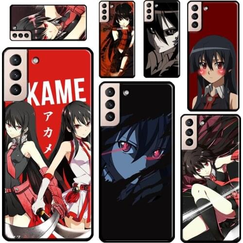 Akame Ga Kill Anime Phone Case For Samsung Galaxy S20 FE S21 Ultra Note 20 Note 9 10 S8 S9 S10 Plus Back Cover