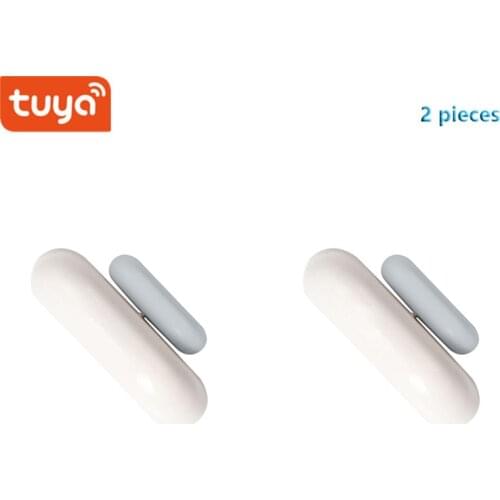 Home security Tuya WiFi door sensor window sensor for smart home automation,Linkage control with Tuya smart life switch socket