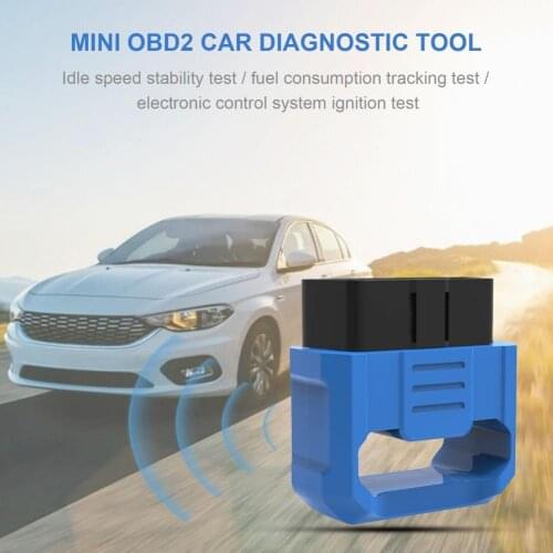 V018 OBD2 Diagnostic Scanner Professional Bluetooth-compatible 5.0 Blue Wide Compatibility Diagnostic Code Reader for Car