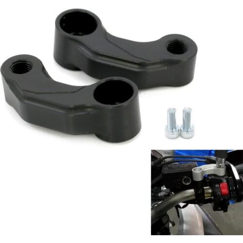 For Suzuki V-strom DL 650 2017 - 2019 Suzuki V-strom DL1000 2014-2019 Motorcycle Mirrors Riser Extension Brackets Adapter