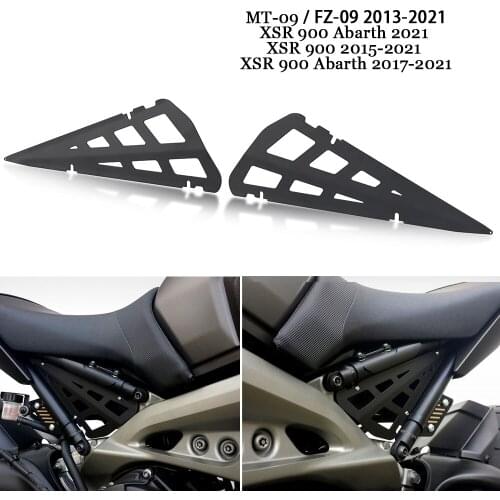 MT-09 FRAME SIDE CARTERS Guard Cover Protector For YAMAHA MT-09 MT09 XSR 900 Abarth Motorcycle Accessories FZ-09 XSR900 FZ09
