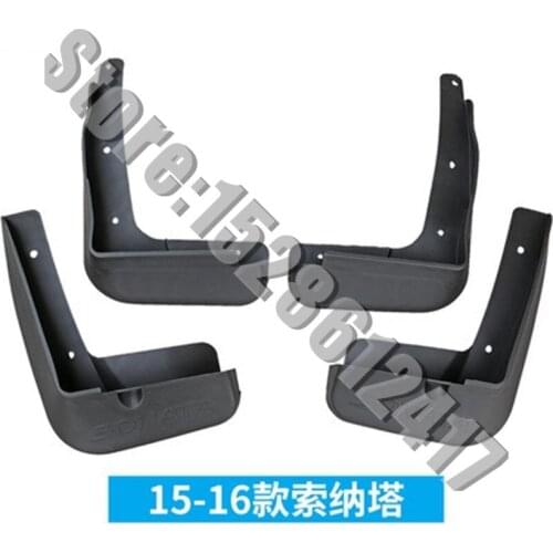 Mudguard Cover Fender Soft Mudguard Protection Flap Splash Mud Guard Frame for Hyundai Sonata 9/10 generation 2015-2020