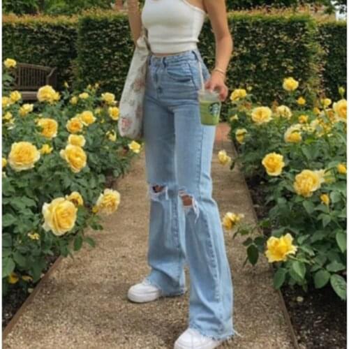 Женские рваные джинсы Mandylandy China At AliExpress