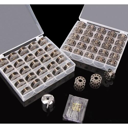 1 Set Home / Industrial Sewing Machine Metal Shuttle Lock Shell Sewing Machine Bobbin Parts Commonly Used