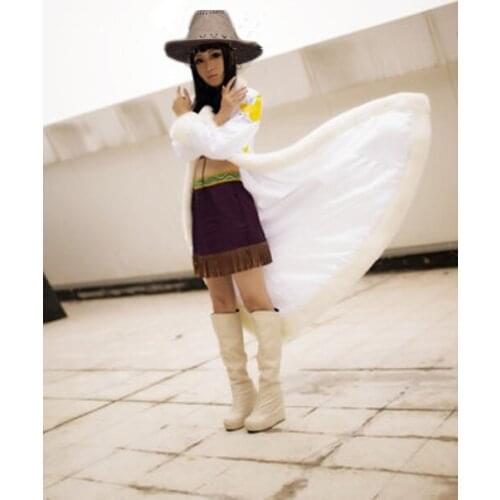 One Piece Nico Robin Cosplay Costume With Hat All Sizes Custom Made
