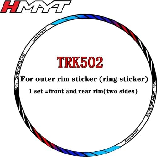 Suitable for Benell TRK502 motorcycle rim sticker reflective motorcycle stripe tape high quality waterproof Decal