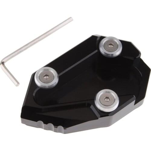 Stand CNC Side Stand Spare Part Motorcycle Stand Extension Plate For Kawasaki VERSYS650 10-17