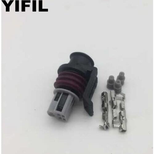 10/100pcs/lot 3 Pin/Way LS TPS AEM MAP GT150 Female Connector Plug Socket Housing For Delphi Honeywell Sensor 15397257 15397149