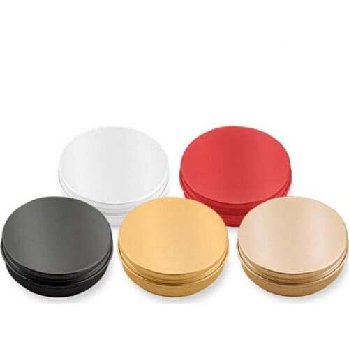 150pcs/lot 100g Empty aluminum jar, 3.33 oz cosmetic bottles, 100ml aluminum container wholesale