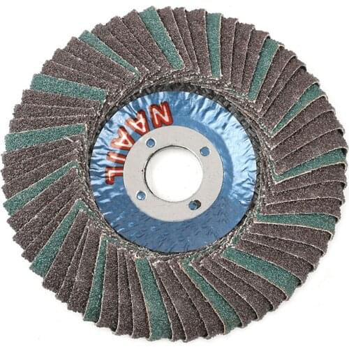10PCS Grit 80 Flap Discs 4"Grinding Wheels Angle Grinder Sanding Discs Abrasive Tool For Metal Wood Polishing