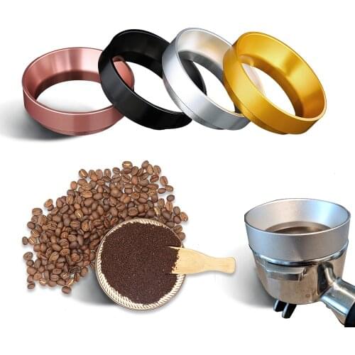 Espresso Dosing Funnel Aluminum Coffee Powder Dosing Ring Replacement For 51mm 54mm 58mm Breville Delonghi Krups Profilter New