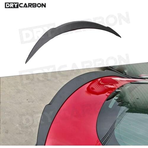 Car Rear Trunk Wing Spoiler For Tesla model 3 2017-2019 Rear Trunk Boot Lip Wing Spoiler R Style