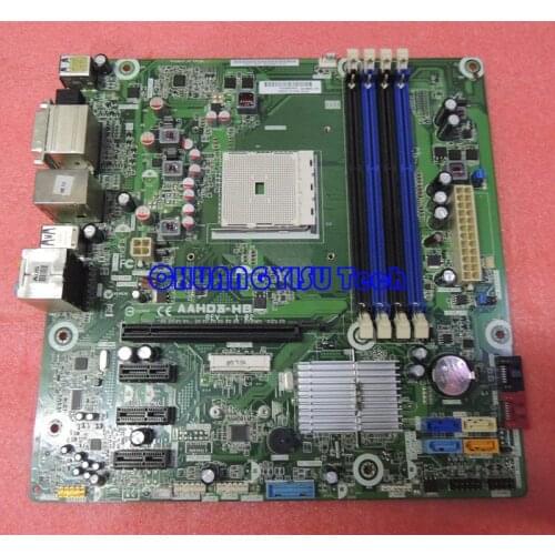 Free ship for original AAHD3-HB Hibiscus motherboard 655590-001 Socket FM1 DDR3 chipset A75 work perfectly