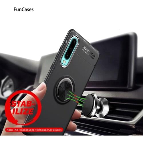 Cases For Phones For phone case Huawei P30 Ring Shell Soft TPU Case Huawei para P30 Portable Soft TPU Cases Coques Hawei Cover