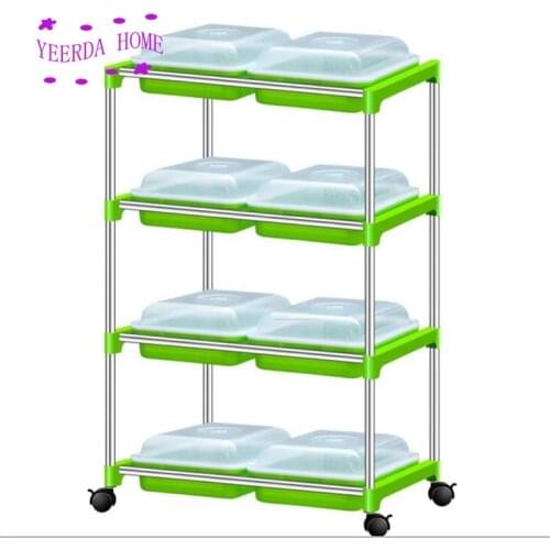 1 set Hydroponic Vegetable Planting Plate Bud Seedling Raising Plate Covered Thermal Insulation Planting Frame DIY 14 options