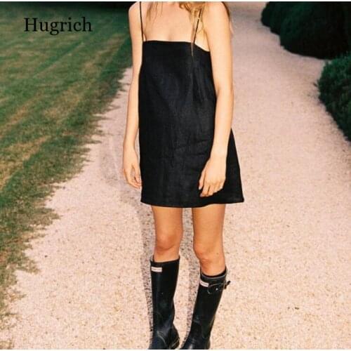 Летние платья из льна Hugrich China At AliExpress