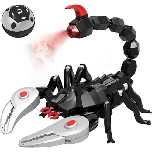Remote Control Toy Realistic Scorpion Model Remote Control Animal Simulation Fake Scorpion toy prank remote control electric toy