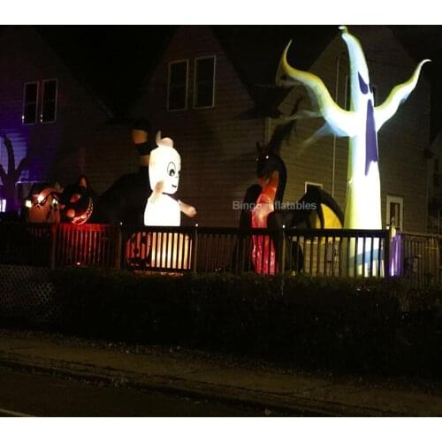 Personalized Inflatable Colorful Ghost Balloons For Halloween Event Party Decoration Toys - BG-FWSJ14