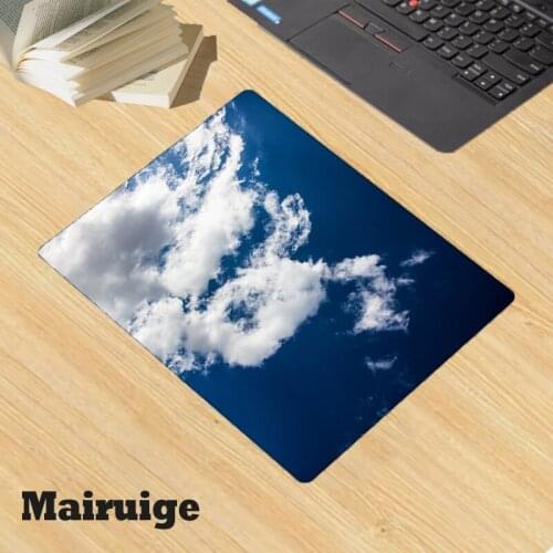 Mairuige Blue Sky Picture PC Laptop Small Mouse Pad Rubber Non-slip Carpet Surface Keyboard Desk Mat Gaming Accessories Mousepad