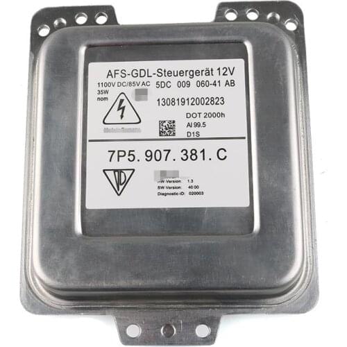 Xenon Driver Computer 5DC 009 060-41 AB 7P5.907.381.A 7P5.907.381.C 5DC 009 060-40 AH Car Light Ballast for Cayenne 958