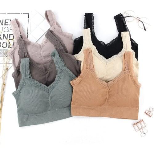 Fashion No Steel Ring Lingerie Bra for Women Push Up Tube Top Wrapped Chest Beauty Back Sports Underwear Bralette Tops