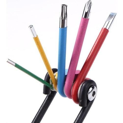 Ball-End Allen Key Wrench Set Screwdriver Set Double-End L Type Hexagon Flat Ball Spanner Torque Wrench Metric Repair Hand Tools