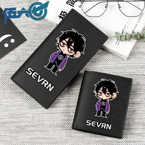 New Anime Printing Wallet PU Leather Money Clip Short Long Style Wallet Purses for Teens Students Boy Girls