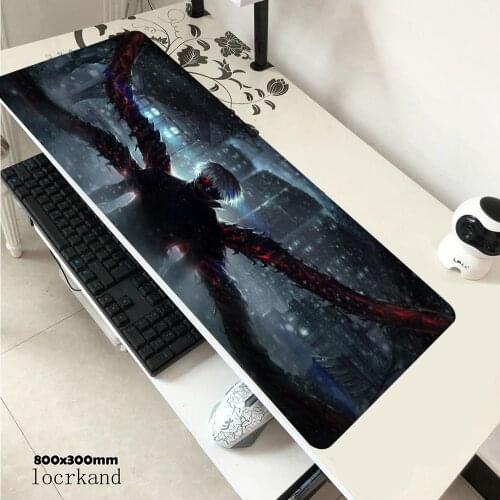 Tokyo Ghoul mouse pad 90x30mm pad to mouse notbook computer mousepad cool gaming padmouse gamer keyboard mouse mats