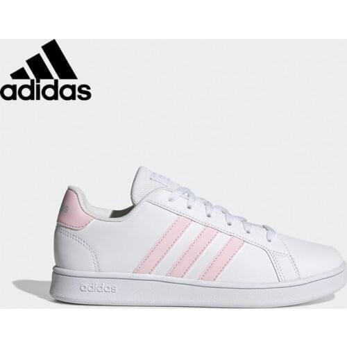 Original Adidas Ground Court Kids White Sneaker FZ3535
