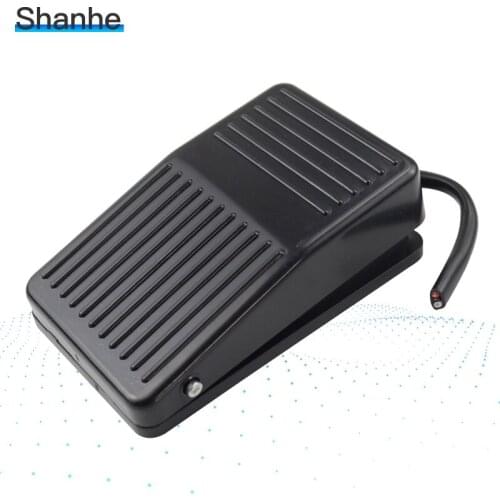 Plastic Pedal switch Momentary Foot Controller Pedal Switch Electric Power Footl Switch AC 220V 10A