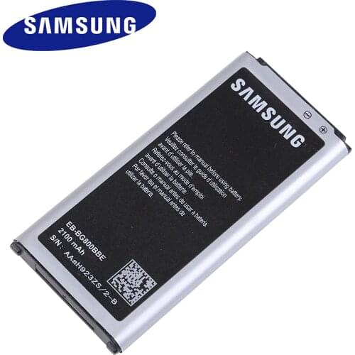 S5 mini Original Replacement Battery EB-BG800CBE For Samsung GALAXY S5 mini S5MINI SM-G800F G870a G870W EB-BG800BBE 2100mAh NFC