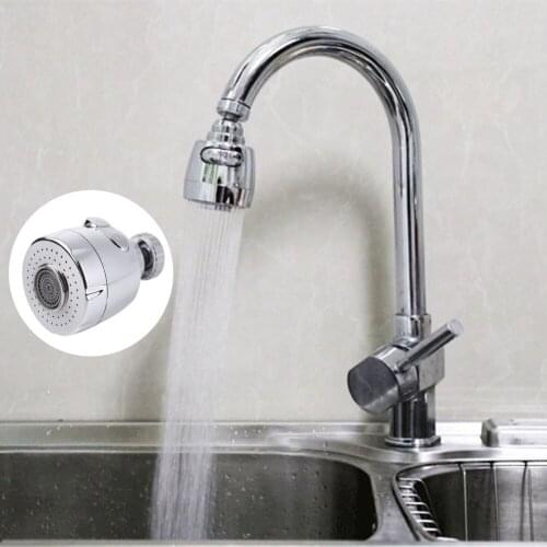 360 Rotatable Bent Water Saving Tap Aerator Diffuser Faucet Nozzle Filter Water Filter Swivel Head Kitchen Faucet Bubbler