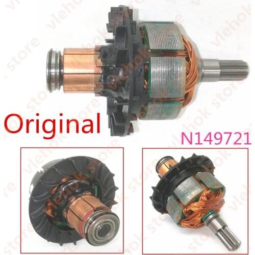Armature Rotor N149721 N309480 for DeWALT DCF880 DCF880M2 DCF880HM2 DCF883B DCF883L2 DCF880B DCF880L2 Power Tool Accessories