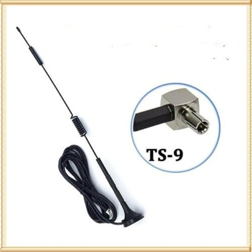 2PCS 8dbi 4G LTE Antenna TS9 Right Angle 3M Cable with Magnetic Base for 3g 4G modem router