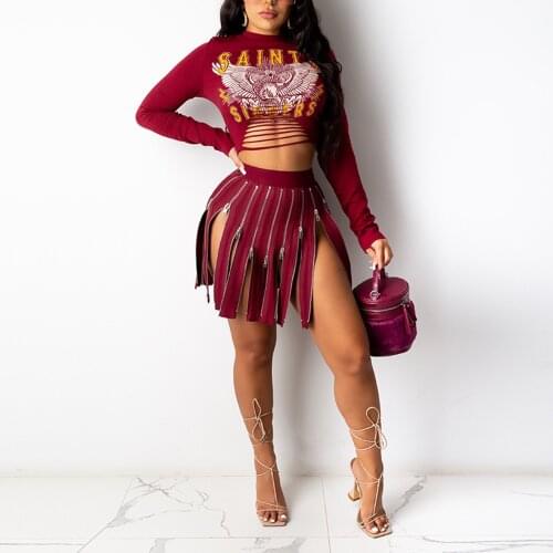 2021 New Style Women Summer Sexy Short Skirt Multi-Zipper High-Waist A-Line Miniskirt Streetwear for Ladies Oversize S-XXL