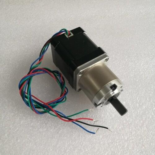 42BYG Planetary deceleration stepper motor 1.68A 62Oz-in 4.4kg.cm 2 phase Stepping motor with reduction ratio 5.18:1