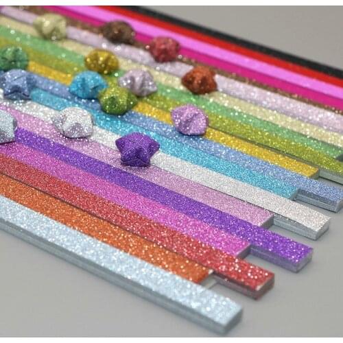 Paper Stack Handmade Wishing Bottle Material Little Star Halloween Birthday Decoration Wedding Decoration