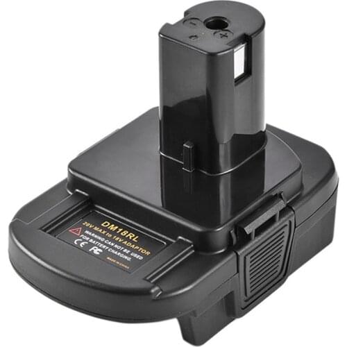 Dm18Rl Battery Converter 18V Battery Adapter Battery Adapter For Dewalt Milwaukee Tool Battery Adapter
