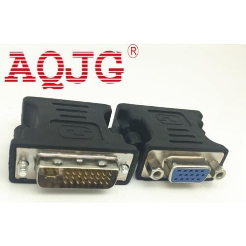 DVI 24+5 Male to VGA Female VIDEO Monitor projector Adapter Converter dvi vga adapter connector adaptor AQJG