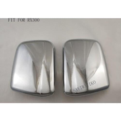 FIT For Lexus XU110 RX300 1998 2001 2002 ABS Chrome door Rearview mirror cover accessorie door mirror covers