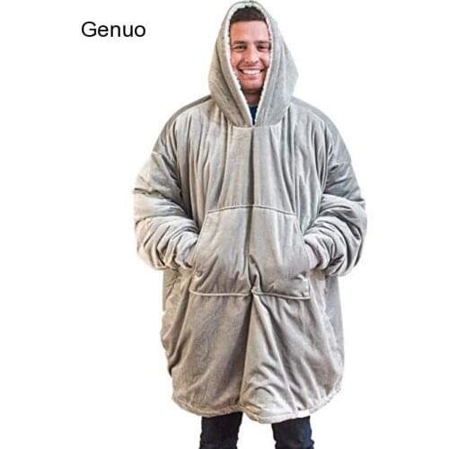 Lazy Tv Blanket Indoor Warm Clothes Winter Home Wear Casual Lounge Wear Hooded Top Gender Universal New Arrival