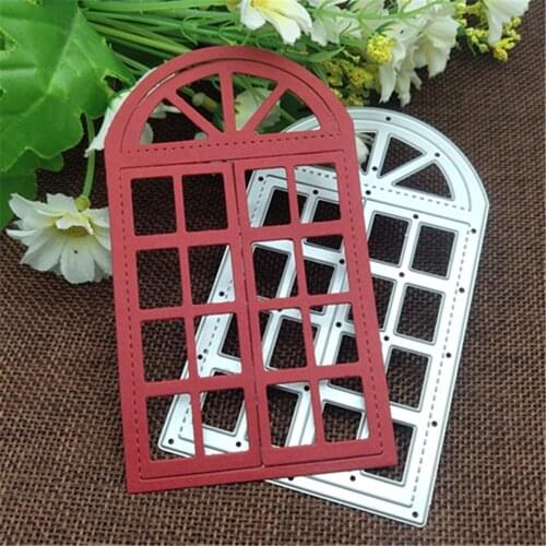 Window Metal stencil mold Cutting Dies decoration scrapbook die cuts Album Paper Craft Embossing DIY Card Crafts