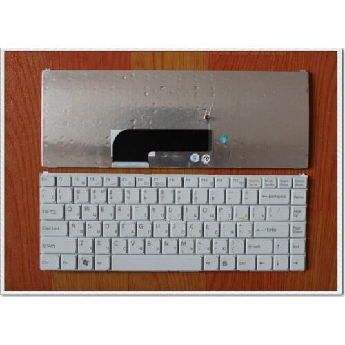 NEW RU/Russian Keyboard FOR Sony Vaio VGN-N38E / W PCG-7Y1M VGN-N31S/ W VGN-N31L VGN-N31M Laptop Keyboard White K070278B1