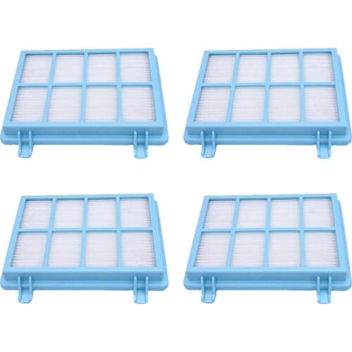 4 x Replace HEPA Filter For Philips Power Pro compact FC9331 / 09 FC9332 / 09 FC8010 / 01 Vacuum Cleaner Parts Replacement