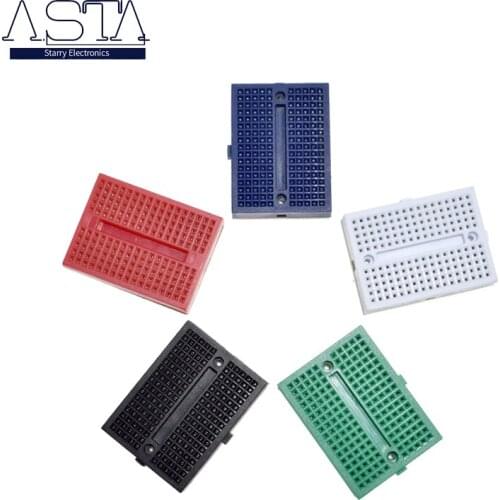 SYB-170 Mini Solderless Prototype Experiment Test Breadboard 170 Tie-points 35*47*8.5mm