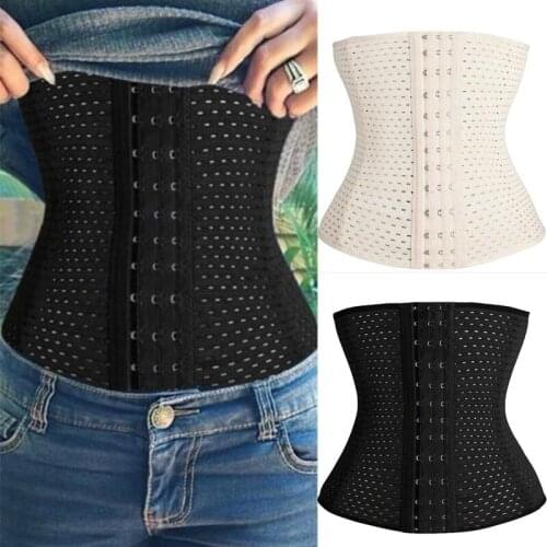 Female Corset Belt Waist Trainer Latex Cincher Women Slimming Belt Girdles Shapewear Body Shaper Fitness Corset Sheath Plus Size